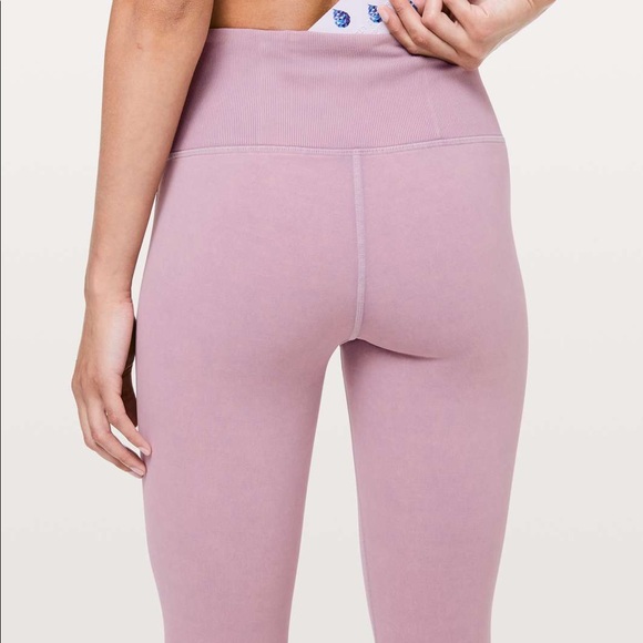 Lululemon Wunder Under 23" ribbed to dye for limited edition. - Picture 3 of 5